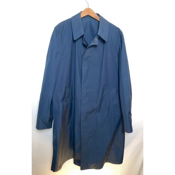 Vintage London Fog Maincoats Overcoat -‎ Men's Size 44 Long - Union Made in USA - Picture 1 of 8